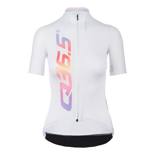 Q36.5 Jersey Shortsleeve G1 Women Corporate Arcobaleno Weiss