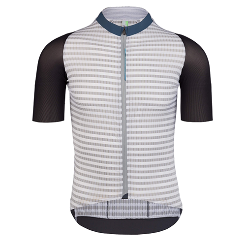 Q36.5 Radtrikot kurz Clima Weiss