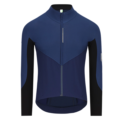 Q36.5 Dottore Hybrid Que Pro Long Sleeve Jersey Navy Blue