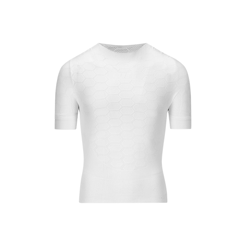 Base Layer 2 Kurzarm Weiss