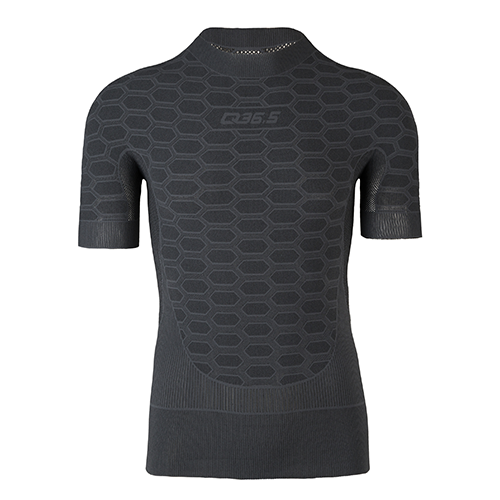 Base Layer 2 Kurzarm Antracite