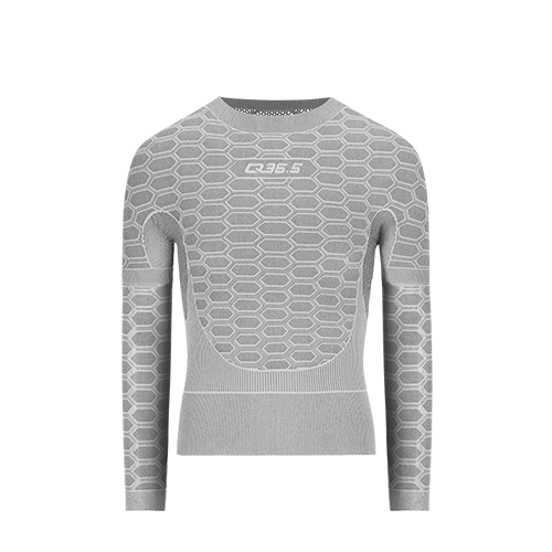 Base Layer 3 Langarm Ice Grey