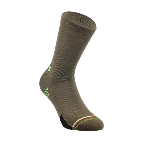 Q36.5 Compression Wool Socks Olive Green