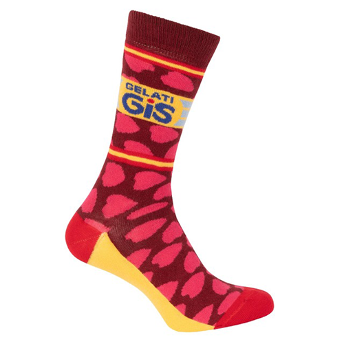 Le Patron Socken Classic Jersey Gis Pink