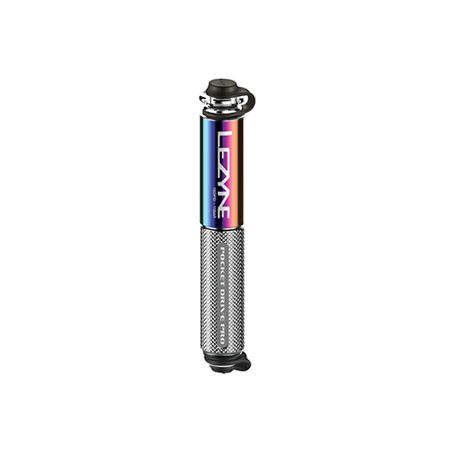 Lezyne Pocket Drive Pro Handpumpe Neo Metallic/Silver Gloss