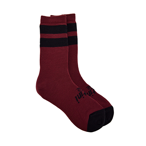 SANTINI RIGA Socken Winter Rot