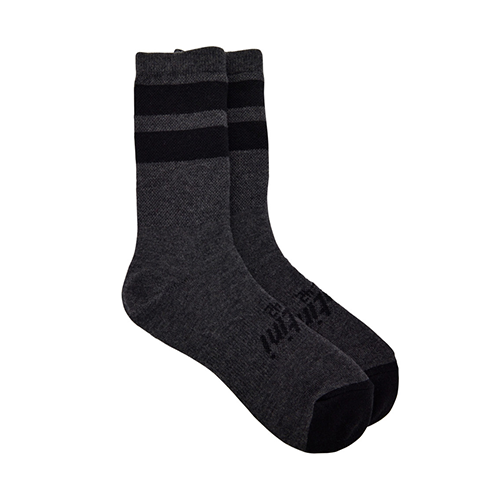 SANTINI RIGA Socken Winter Schwarz