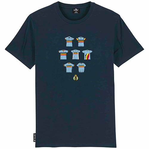 The Vandal - Belgian Jerseys T-Shirt Dunkelblau