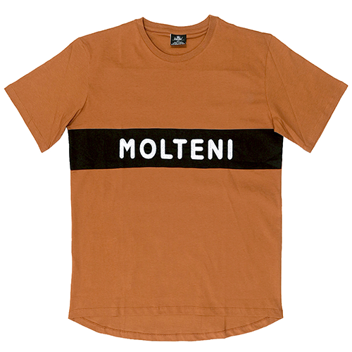 The Vandal - MOLTENI T-Shirt Braun/Orange