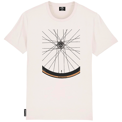 The Vandal - Wheels T-Shirt Vintage White